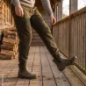 Pantalon jogging Deerhunter vert 60 % coton | Ducatillon
