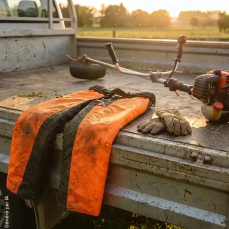 Jambières débroussaillage Solidur CHDE 80 cm | Ducatillon