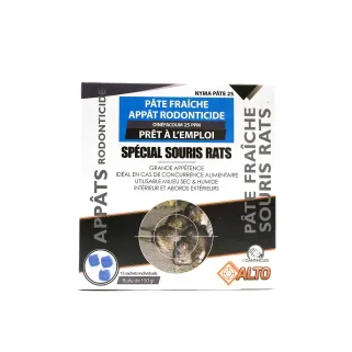 Pâte fraîche ALTO au difénacoum 150 g | Ducatillon