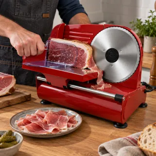 Trancheuse Électrique Primo 100W - Lame Ø19cm - Le Pratique