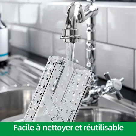 Lot de 2 cages à souris en plastique résistantes avec aération
