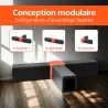 Piège électrique à rongeurs USB, 2 tunnels | Ducatillon