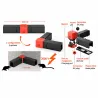 Piège électrique à rongeurs USB, 2 tunnels | Ducatillon