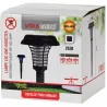 Lampe Solaire LED Anti-Moustiques - Blanc Anti-UV - Autonomie 6 à 8h