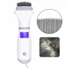 Peigne électrique anti-poux autonomie 4-6h LED 3 niveaux silencieux