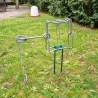 Support pour surélever un piège en X 13 × 13 cm