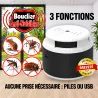 Lot de 3 répulsifs ultrasons 360° pour intérieur, 40 m²