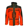Veste de traque Francital Cerbère orange/vert | Ducatillon