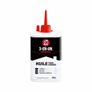 Huile tous usages burette 100ml avec bec verseur
