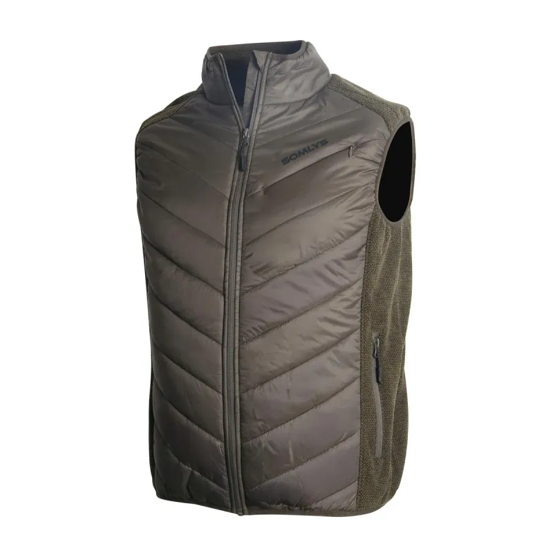 Gilet matelassé sans manches Classie vert - Style élégant et fonctionnel