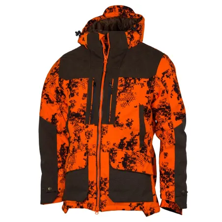 Veste Thermo-Hunt Camouflage Orange Digital - Chasse & Randonnée
