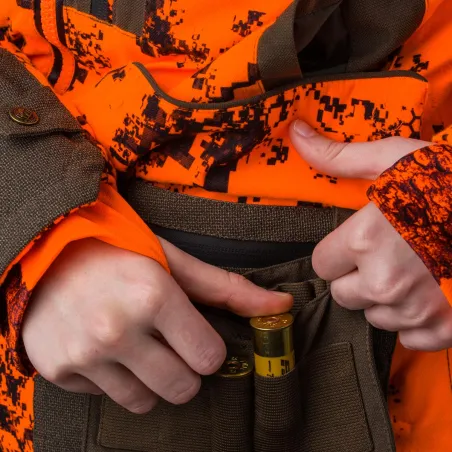 Veste Thermo-Hunt Camouflage Orange Digital - Chasse & Randonnée