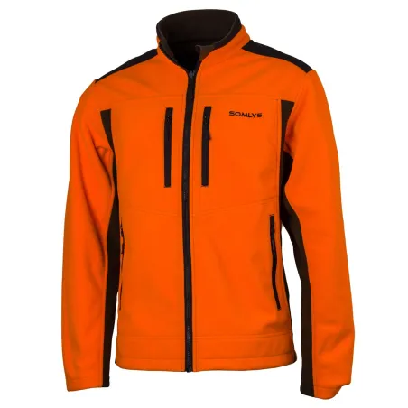 Veste polaire réversible Somlys orange/verte - SL-TEX GOLD