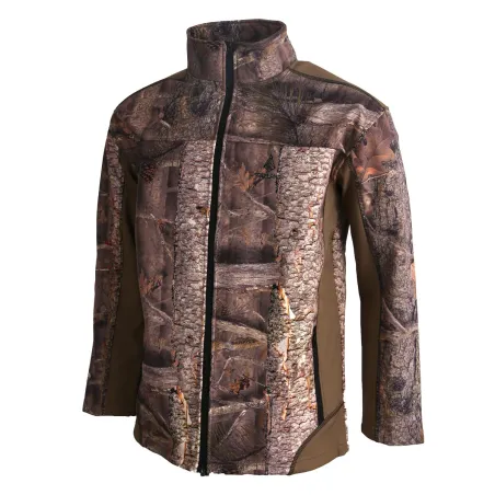 Veste Softshell Camo Forest - Polyvalente et Économique