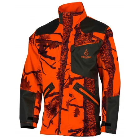 Veste de traque Wild Spirit Treeland anti-ronce orange