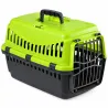 Caisse de transport chat 'Expedion' Vert PVC 45 x 30 x 30 cm