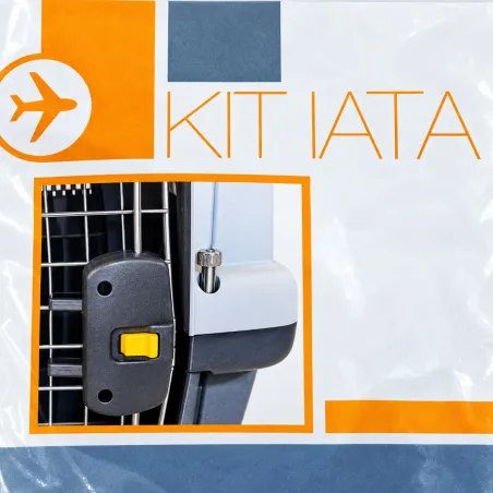 Option kit vis cage de transport animaux IATA