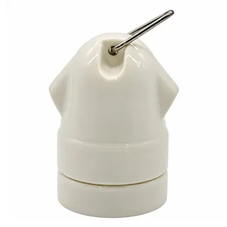 Douille en porcelaine
