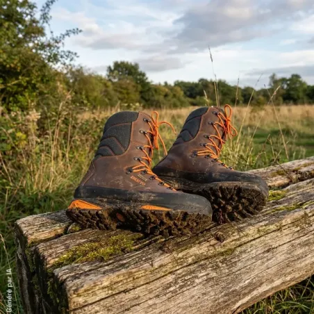 Chaussures de chasse Diotto Taiga WindTex marron orange