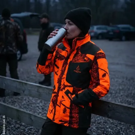 Veste de traque Wild Spirit Treeland anti-ronce orange