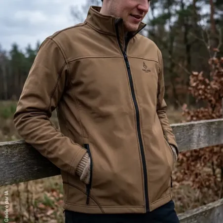 Veste Softshell Verte Polyvalente - Eco T316