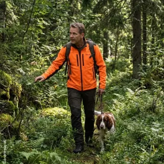 Veste polaire réversible Somlys orange/verte - SL-TEX GOLD