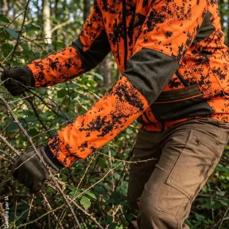 Veste Ultra Light Orange - Légèreté et Performance pour la Chasse Intensive