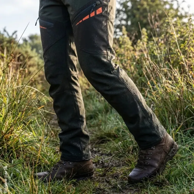 Pantalon Softshell New-Tech Vert - Polyvalent et Résistant