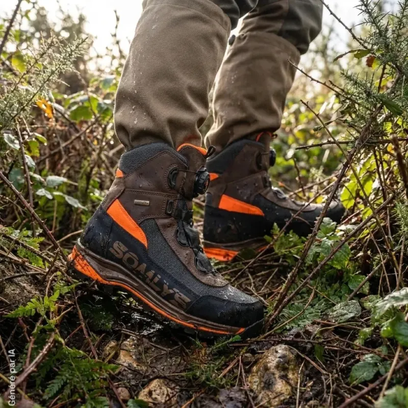 Somlys Defender Pro C08 : chaussures de chasse | Ducatillon