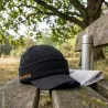 Bonnet Beanie gris en maille extensible pour homme | Ducatillon