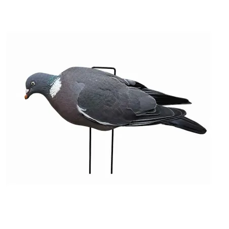 Lot silhouettes 12 pigeons 2D avec tige - 37 x 13 cm