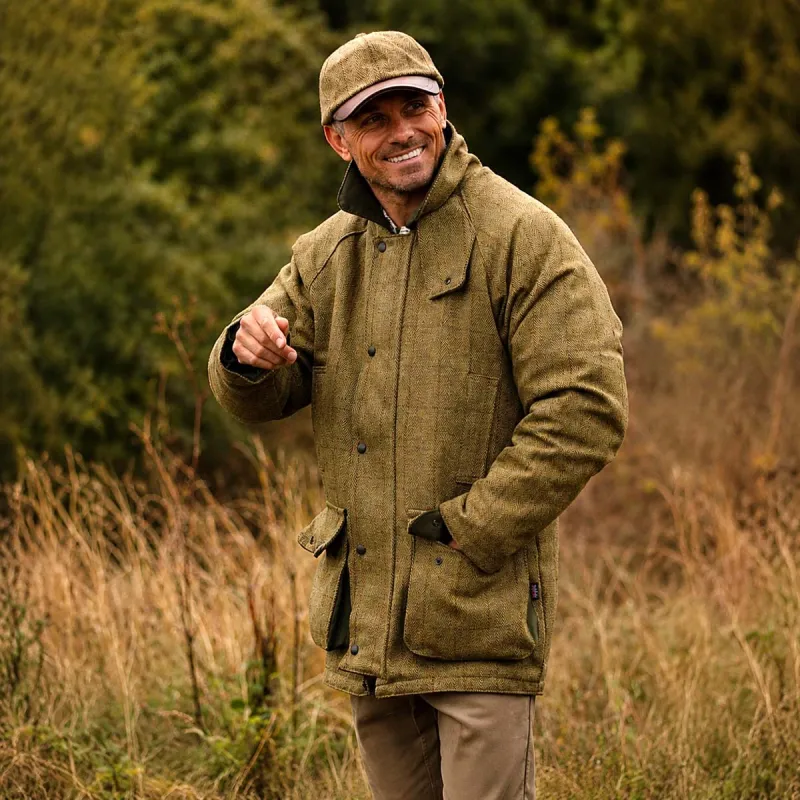 Veste Walker & Hawkes Tweed Barlaston Vert Sauge
