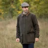 Veste de tir en laine Walker & Hawkes AC olive