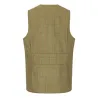 Gilet Derby Tweed Walker & Hawkes Berston à carreaux vert