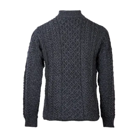 Pull Woodham mérinos anthracite Walker & Hawkes | Ducatillon