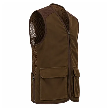 Gilet de tir Walker & Hawkes Stambridge marron