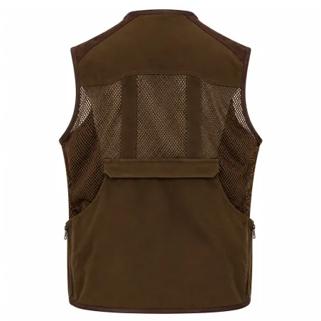 Gilet de tir Walker & Hawkes Stambridge marron