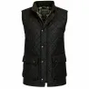 Gilet ciré matelassé Walker & Hawkes Lincoln olive