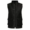 Gilet ciré matelassé Walker & Hawkes Lincoln olive