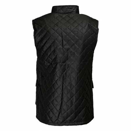 Gilet ciré matelassé Walker & Hawkes Lincoln olive