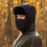 Bonnet trappeur fausse fourrure Walker & Hawkes noir