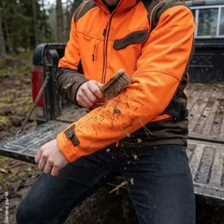 Veste de Traque Kevlar Survivor Orange - Haute Résistance