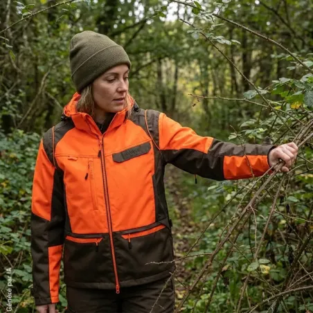 Veste de traque Kevlar Somlys Survivor 454 orange