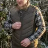Gilet matelassé sans manches Classie vert - Style élégant et fonctionnel