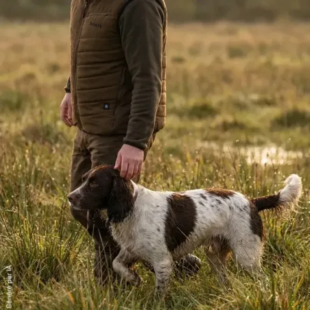 Gilet Chauffant Prestige Somlys Marron - Élégance et Chaleur Optimale