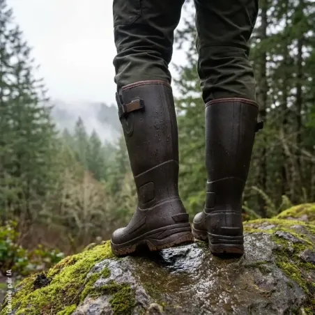Bottes Somlys B02 néoprène 4 mm à soufflet | Ducatillon