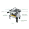 Mangeoire OLBA ROBUST® 12 kg pour volailles | Ducatillon