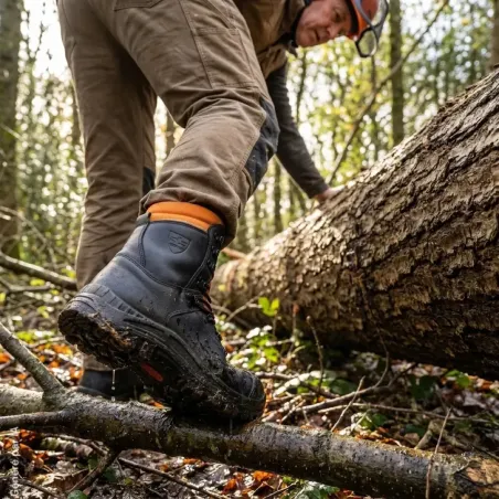 Chaussures forestières sécurité Francital SALIX cuir coque classe 1 - EN ISO 20345 et EN ISO 17249
