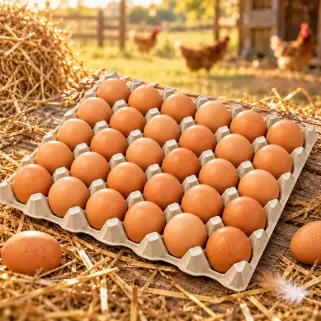 Lot de 140 Plateaux de 30 œufs carton à l'unité