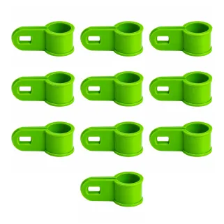Lot de 10 Bagues d'attelage colvert plastique sans vis